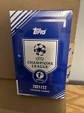 2021-2022 Topps UEFA Champions League 1st Edition Hobby Box Factory Sealed