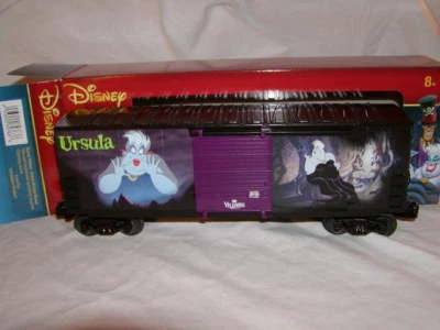 Lionel 6-84763 Disney Railroad Villains Ursula Hi-Cube Box Car O 027 New Sealed - Image 1 of 4