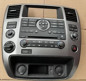 2008-2015 Nissan Armada - Radio Bezel Climate Control 68260-ZQ02A - Picture 1 of 6