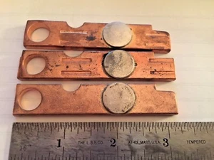 3 pcs. CONTACTS FORKLIFT PART GE259A5277G001,SY52820, LP379-7026-GE, 5/8" tip - Picture 1 of 3