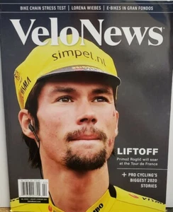 Velonews Jan Feb 2020 Primoz Roglic Tour de France Pro Cycling FREE SHIPPING CB - Picture 1 of 1
