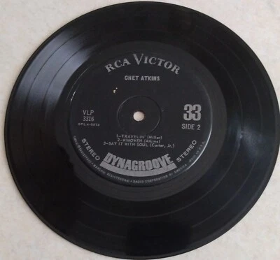 Chet Atkins  My Favorite Guitars  1965  RCA Victor VLP-3316 Jukebox EP  VG - Image 1 of 4