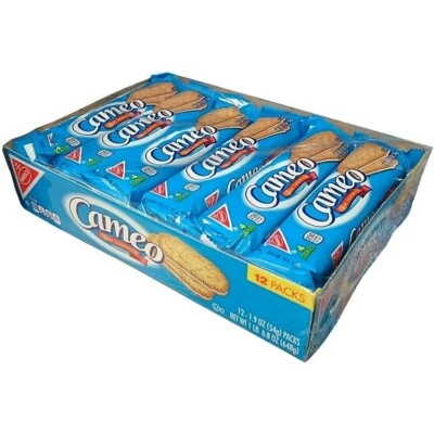 Nabisco Camafeo Crema Galletas Puerto Rico Galletas Postre (12) Paquetes Individuales Foto 1 de 3