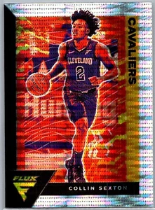 2020-21 Panini Flux #33 Collin Sexton Silver Pulsar Prizm Cleveland Cavaliers - Picture 1 of 2