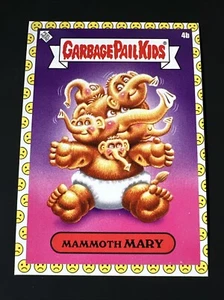 Cubo de basura Topps 2021 niños fue el peor 4b Mammoth Mary Sad Face #1 - Imagen 1 de 3