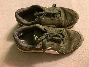PUMA Sneaker, Alltagsschuhe, Sportschuhe, olivgrün, Größe 35,5 - Bild 1 von 10