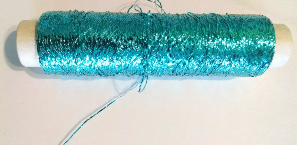 Silver or Teal Blending Filament  Needlpoint Embroidery Thread - Image 1 of 1