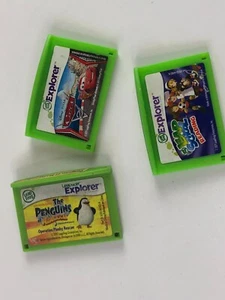 3 Leap Frog LeapPad Explorer Learning Games Leap Pad - Picture 1 of 1
