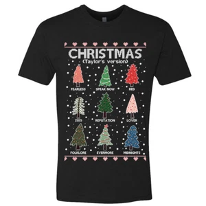 🔥 Christmas Taylor's Version Unisex T shirt Music concert holiday gift - Picture 1 of 18