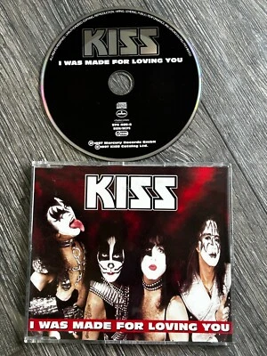 KISS CD I WAS MADE FOR LOVING YOU Single Germany German Logo 1997 Aucoin Vintage - Image 1 of 3