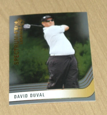 2022 Upper Deck SP Authentic Spectrum FX Bounty David Duval S-24 - Image 1 of 2