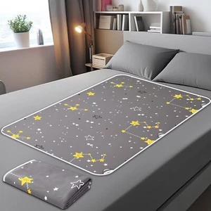 2 piezas almohadillas impermeables para cama para incontinencia lavables 40"" x 60"" grandes reutilizables... - Imagen 1 de 6