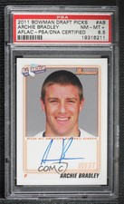 2011 Bowman Draft Aflac All-American Auto Archie Bradley #AFLAC-AB PSA 8.5 Auto