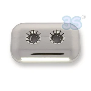 Universal-Öffnungsrosette verchromt für Heizkörper Einrohranlage - Bild 1 von 2