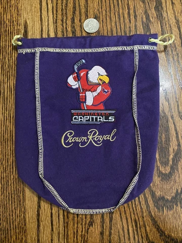 NHL Washington Capitals CROWN ROYAL BAG 750 Ml Cover