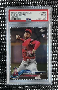 2018-19 Topps Chrome Update HMT1 Shohei Ohtani RC PSA 9 Los Angeles Angels READ. - Picture 1 of 4