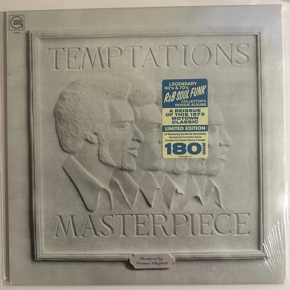 THE TEMPTATIONS MASTERPIECE 180G BERNIE GRUNDMAN MASTERING LP NEW - Image 1 of 2
