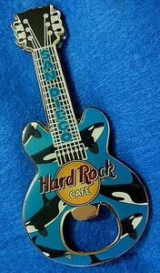 SAN DIEGO ORCA KILLER WHALES ABREBOTELLAS GUITARRA NEVERA IMÁN Hard Rock Café - Imagen 1 de 1