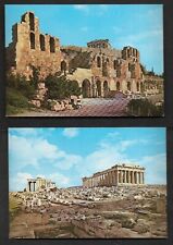 AK916:Postcard Lot of 8 Assorted Athens Acropolis,Greece Views