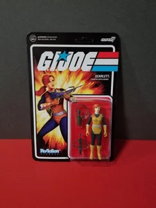 SUPER7 REACCIÓN - G.I. JOE - FIGURA DE ACCIÓN SCARLETT 3.75 - CARDADO 2021 - Imagen 1 de 2