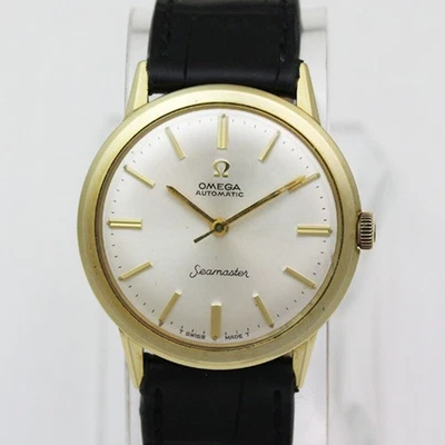 OMEGA Seamaster cal 550 14K Yellow Gold 34mm Automatic Wristwatch ca. 1966 - Image 1 of 4