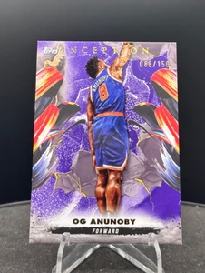 2024-25 Topps Inception Basketball - #83 OG Anunoby DOUBLE MATCH! PURPLE /150 - Picture 1 of 2