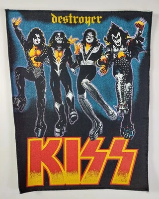 KISS Destroyer 80s Backpatch original metal patch vintage venom judas priest dio - Image 1 of 2