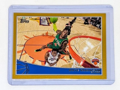 2009-10 Topps Gold #199 Nate Robinson /2009 Dunk Contest w/ Dwight Howard - Image 1 of 2