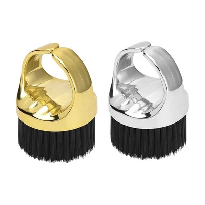 Spazzola per barba da uomo, strumento da barbiere, per lo styling, la casa, - Immagine 1 di 2