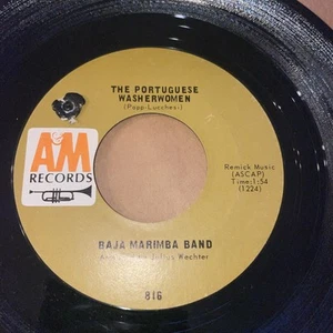 Baja Marimba Band The Portuguese Washerwoman / Telephone Song EX 45 7" Vinyl - Picture 1 of 2