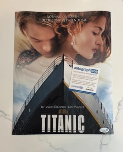 Leonardo DiCaprio The Titanic Movie Signed Autographed 11X14 Photo ACOA - Picture 1 of 1