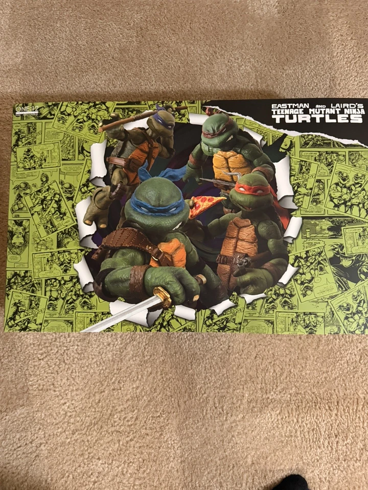 Mezco One:12 Collective Teenage Mutant Ninja Turtles Box Set Eastman New Sealed - Image 1 of 4