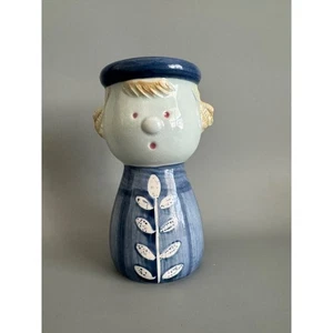 "Jarrón jardinera vintage de cerámica para niño pequeño de Parma de AAI 5""x2""" - Imagen 1 de 6