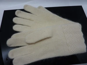 DAMEN KASCHMIR WEICHE HANDSCHUHE GR. S/M WEISS - Bild 1 von 6