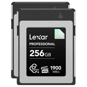 Lexar Diamond Series Professional 256GB CFexpress Type-B Memory Card, 2-Pack - Picture 1 of 1