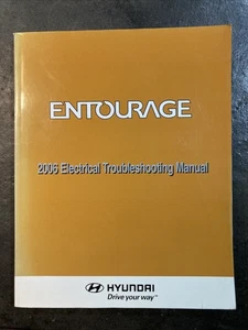 2006 HYUNDAI Entourage Service Repair Shop Workshop Electrical Manual - Bild 1 von 4