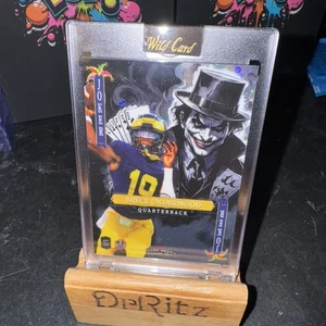 Wild Card 5C Stacked Deck Joker Bryce Underwood 1/1 National Exclusive Michigan - Picture 1 of 3