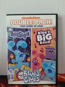 Blue's Clues Bluestock & Blue's Big Band DVD Double Pack 2012 Nickelodeon - Picture 1 of 4