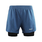Pantalones cortos 2 en 1 transpirables y ligeros para correr