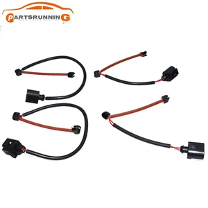 4pcs Front & Rear Brake Pad Wear Sensor for Audi Q7 VW Touareg Porsche Cayenne - Picture 1 of 5
