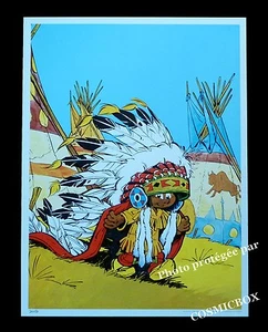 YAKARI le campement d'indiens AFFICHE chambre d'enfant décoration dessins animés - Bild 1 von 1