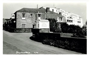 DEVON - THURLESTONE HOTEL (nr Kingsbridge) Real Photograph Postcard (1414) - Picture 1 of 1