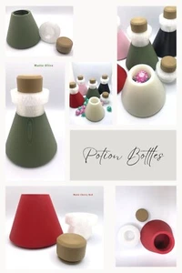 Potion Bottle designed to Hold 2 Sets of D&D Dice - Picture 1 of 23
