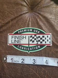 Finish Line Lubrication Sticker Decal Premium Bicycle Lube - Picture 1 of 1