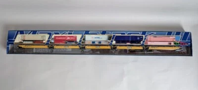 Deluxe Innovations N Scale 210101 TTX Set #1 - Gunderson Maxi Stack III - Image 1 of 4