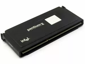 Intel SL2HD 80522PX233512 233MHz/66MHz/512KB Slot 1 Card PC CPU Retro Processor - Picture 1 of 1