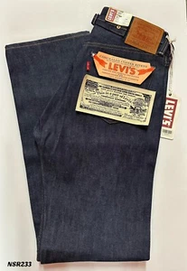 LEVI’S VINTAGE CLOTHING 1944 501 XX JEANS MADE IN JAPAN SELVEDGE SIZE 28x32 NEW - Picture 1 of 4
