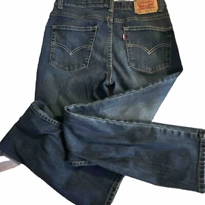 Levi's 512 Jeans Boy's 18 Reg W29 L31 Dark Blue Denim Slim Taper Stretch - Picture 1 of 5