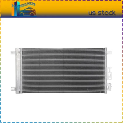 AC Condenser For 2005-2010 Pontiac G6 2007-2009 Saturn Aura 3279 Aluminum - Image 1 of 4