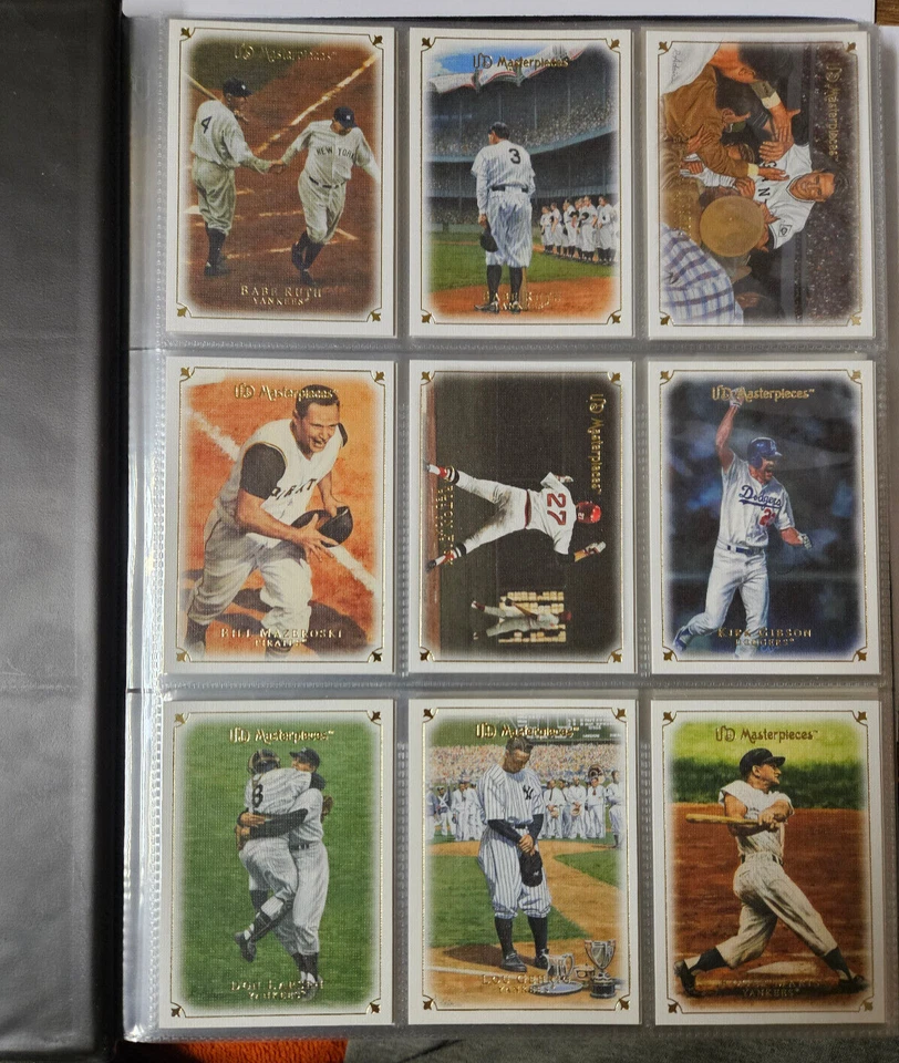 Complete Set 2007 Masterpieces With 3 Ruth, 2 Koufax, Jackie Robinson, - Image 1 of 2